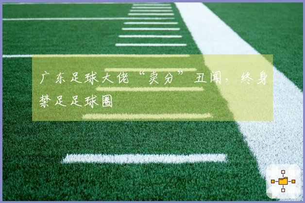 广东足球大佬“卖分”丑闻，终身禁足足球圈